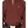 Cinch Men's Geo Print Long Sleeve Button-Down Western Shirt 1 Cinch Men's Geo Print Long Sleeve Button-Down Western Shirt -Boot Barn 2000375228 640 P3