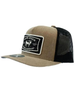 Hooey Men's Rank Stock Rodeo Company Retro Mesh-Back Trucker Cap