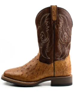 Dan Post Men's Saddle Hand Quill Ostrich Western Boots - Broad Square Toe 11 Dan Post Men's Saddle Hand Quill Ostrich Western Boots - Broad Square Toe -Boot Barn 2000375985 280 P3