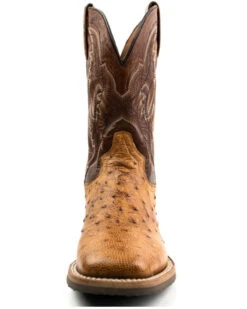 Dan Post Men's Saddle Hand Quill Ostrich Western Boots - Broad Square Toe 12 Dan Post Men's Saddle Hand Quill Ostrich Western Boots - Broad Square Toe -Boot Barn 2000375985 280 P4