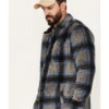 Flag & Anthem Men's Atoka Sherpa Plaid Print Shirt Jacket 2 Flag & Anthem Men's Atoka Sherpa Plaid Print Shirt Jacket -Boot Barn 2000377671 020 P2