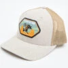 Cinch Men's Tan Hexagon Patch Trucker Cap 2 Cinch Men's Tan Hexagon Patch Trucker Cap -Boot Barn 2000380107 280 P1