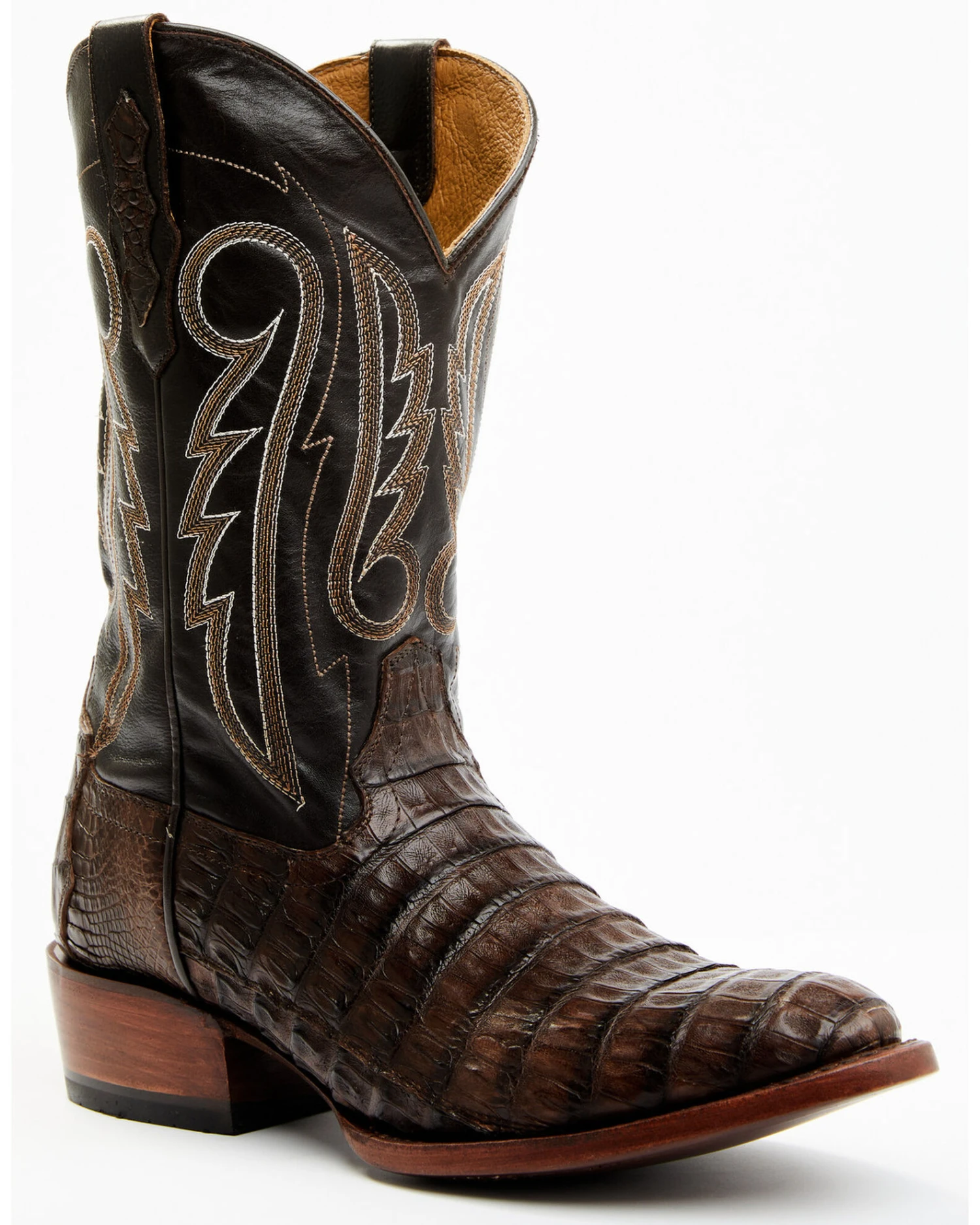 Cody James Men's Exotic Caiman Western Boots - Medium Toe 3 Cody James Men's Exotic Caiman Western Boots - Medium Toe
