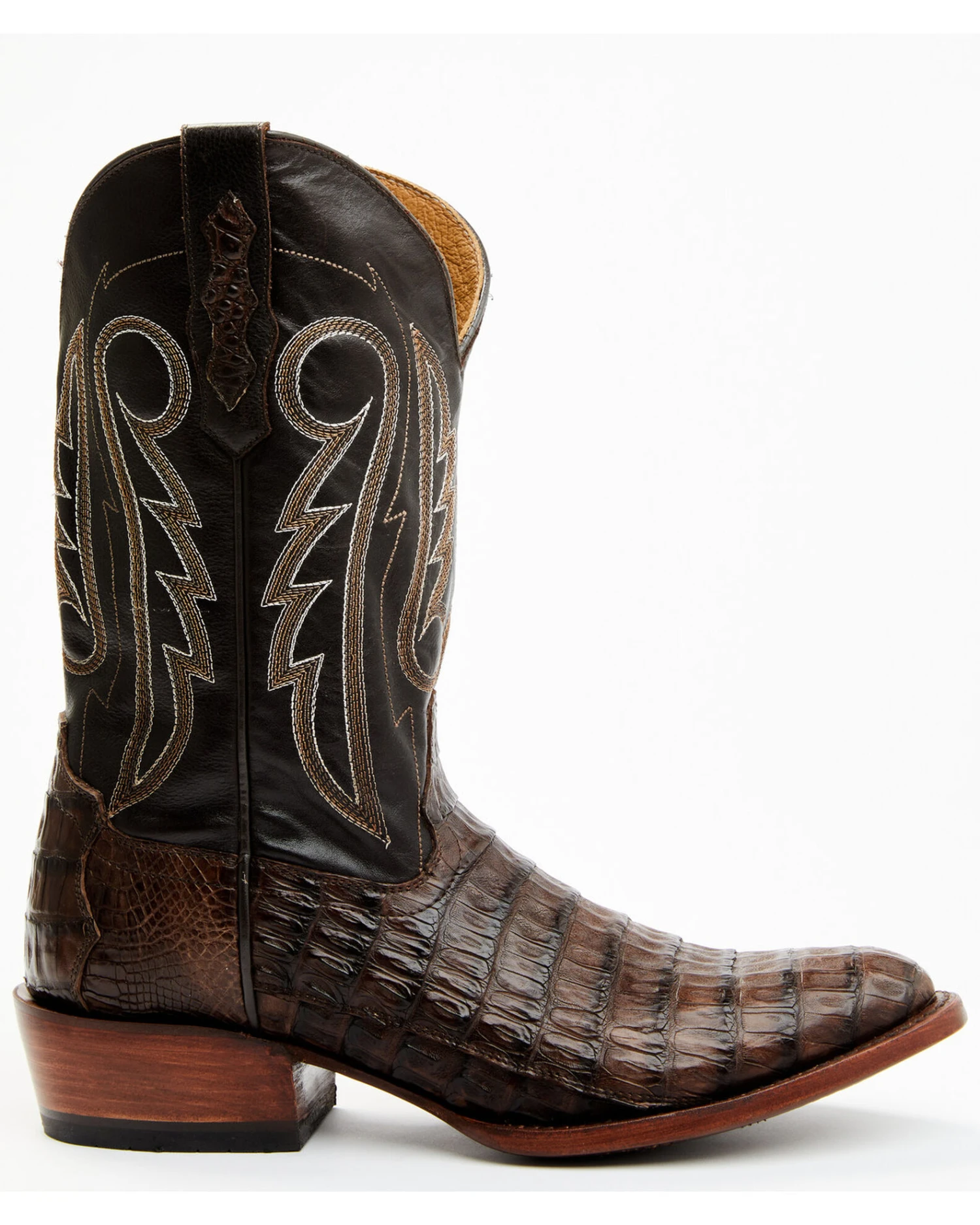 Cody James Men's Exotic Caiman Western Boots - Medium Toe 4 Cody James Men's Exotic Caiman Western Boots - Medium Toe - Image 2