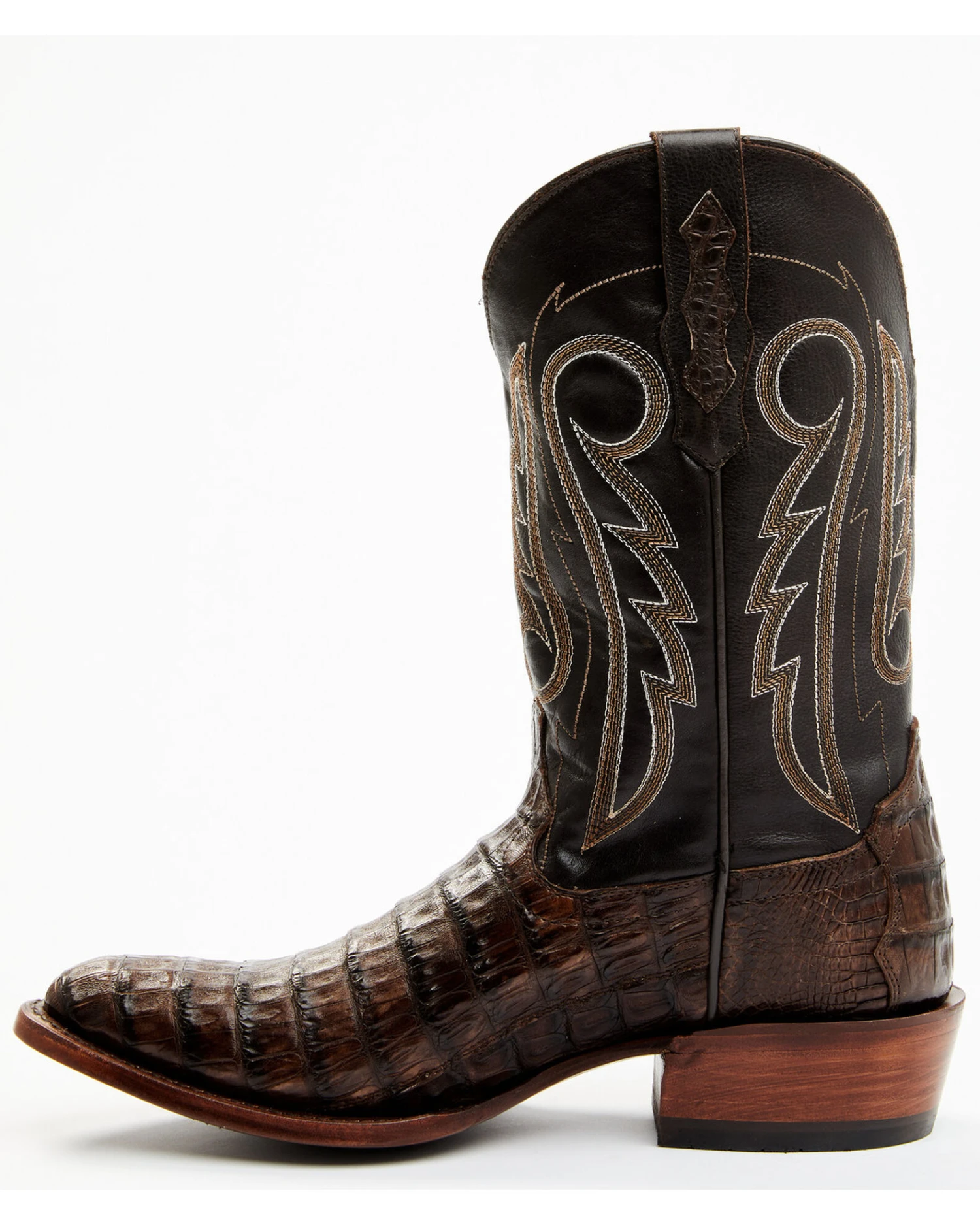 Cody James Men's Exotic Caiman Western Boots - Medium Toe 5 Cody James Men's Exotic Caiman Western Boots - Medium Toe - Image 3