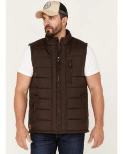 Moonshine Spirit Men's Pine Straw Puffer Vest