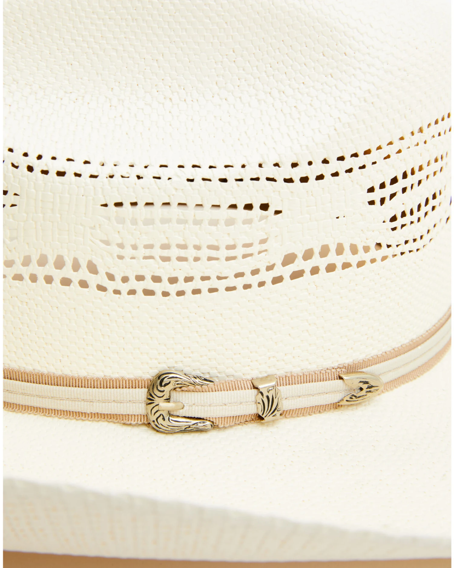 Cody James Men's Vented Bangora Straw Western Hat 4 Cody James Men's Vented Bangora Straw Western Hat - Image 2
