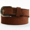 Red Dirt Hat Co. Men's Roughout Leather Belt 1 Red Dirt Hat Co. Men's Roughout Leather Belt -Boot Barn 2000382071 200 P1