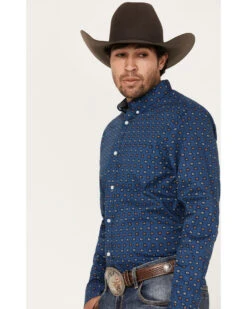Cody James Men's 2nd Round Geo Print Long Sleeve Button-Down Western Shirt 9 Cody James Men's 2nd Round Geo Print Long Sleeve Button-Down Western Shirt -Boot Barn 2000383200 401 P2
