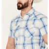 Pendleton Men's Frontier Plaid Short Sleeve Western Pearl Snap Shirt 2 Pendleton Men's Frontier Plaid Short Sleeve Western Pearl Snap Shirt -Boot Barn 2000383537 400 P2