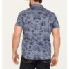 Pendleton Men's Laramie Cowboy Print Short Sleeve Snap Western Shirt 2 Pendleton Men's Laramie Cowboy Print Short Sleeve Snap Western Shirt -Boot Barn 2000383552 400 P4