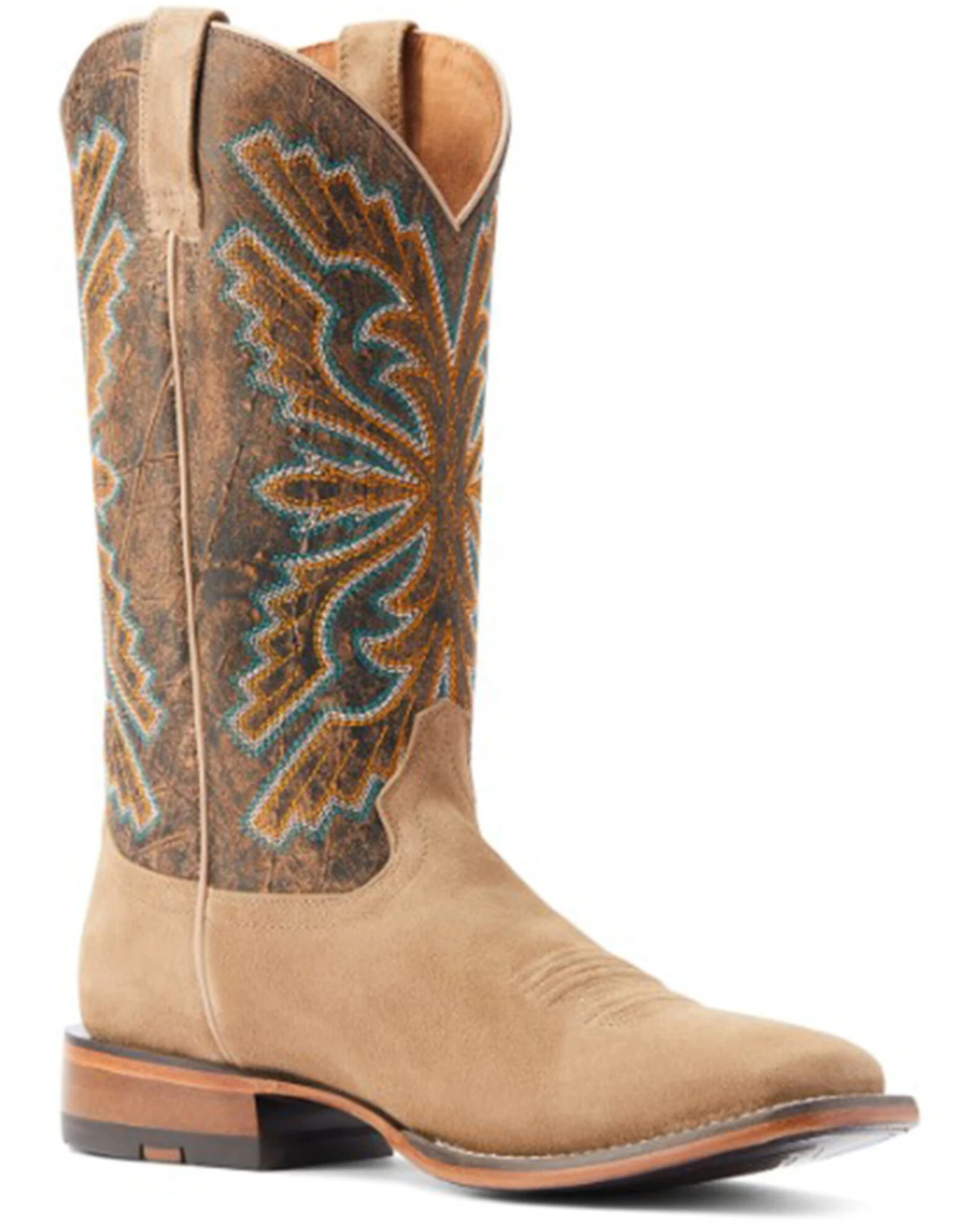 Ariat Men's Sting Western Boots - Broad Square Toe 3 Ariat Men's Sting Western Boots - Broad Square Toe