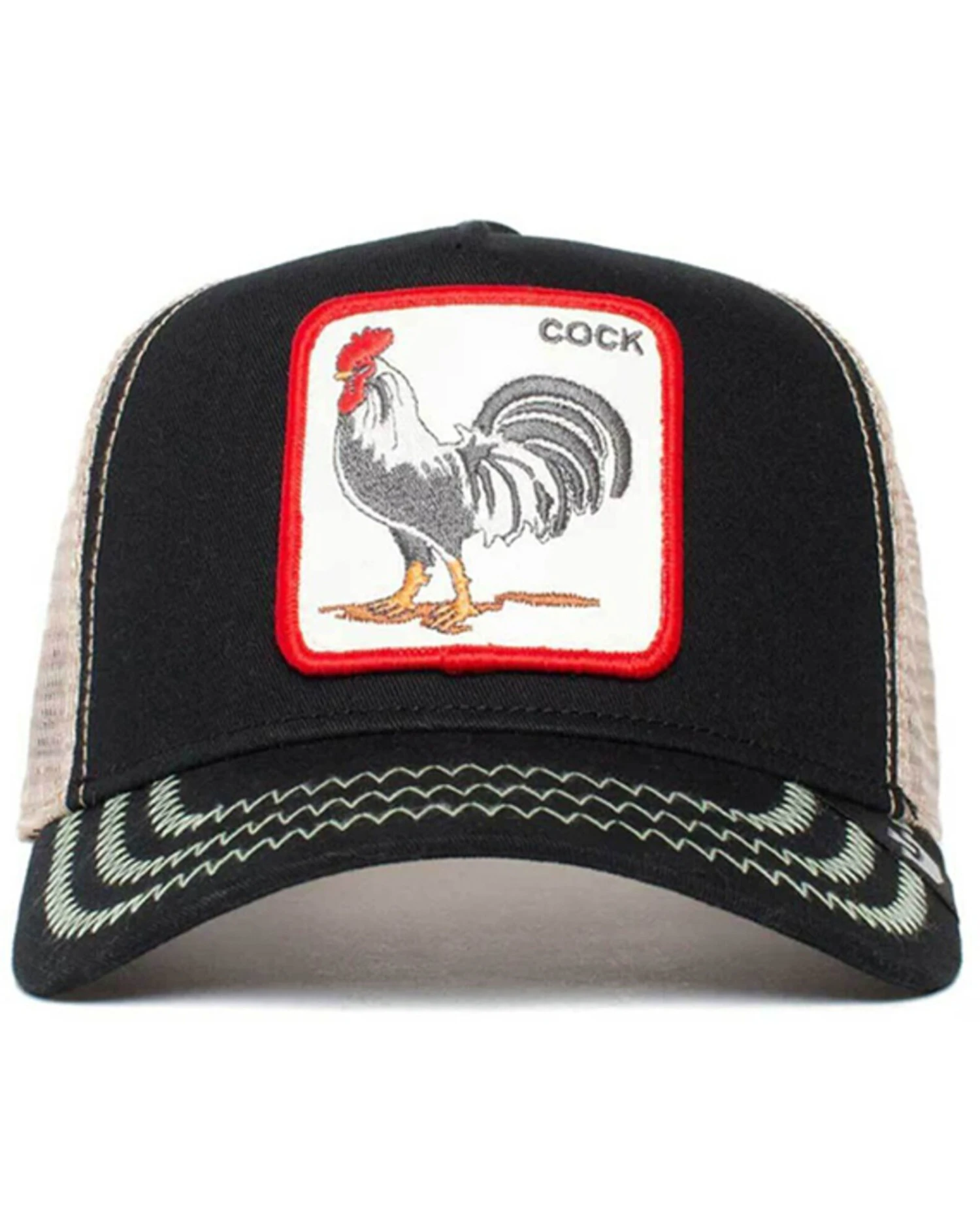 Goorin Bros Men's Black Rooster Patch Ball Cap 5 Goorin Bros Men's Black Rooster Patch Ball Cap - Image 3