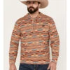 Rock & Roll Denim Men's Southwestern Print Hooded Sweatshirt 2 Rock & Roll Denim Men's Southwestern Print Hooded Sweatshirt -Boot Barn 2000385202 280 P1