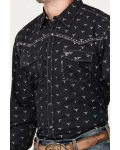 Cowboy Hardware Men's Skull Print Long Sleeve Snap Western Shirt 7 Cowboy Hardware Men's Skull Print Long Sleeve Snap Western Shirt -Boot Barn 2000385253 001 P3