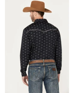 Cowboy Hardware Men's Skull Print Long Sleeve Snap Western Shirt 8 Cowboy Hardware Men's Skull Print Long Sleeve Snap Western Shirt -Boot Barn 2000385253 001 P4