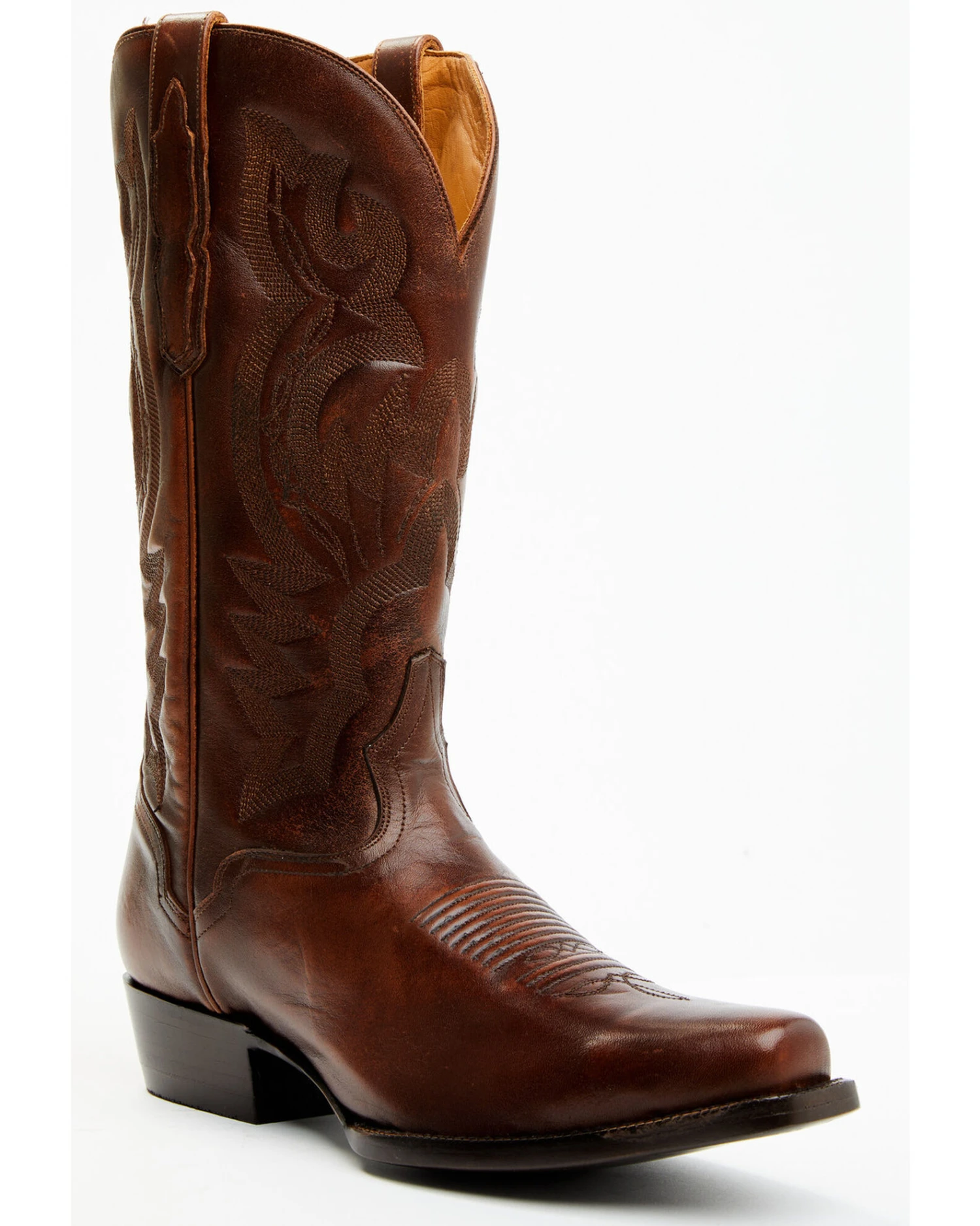 El Dorado Men's Calf Leather Western Boots - Square Toe 3 El Dorado Men's Calf Leather Western Boots - Square Toe