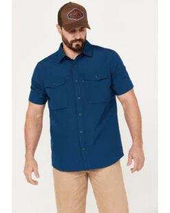 Brothers & Sons Men's Sun Short Sleeve Button-Down Western Shirt 9 Brothers & Sons Men's Sun Short Sleeve Button-Down Western Shirt -Boot Barn 2000385992 401 P1