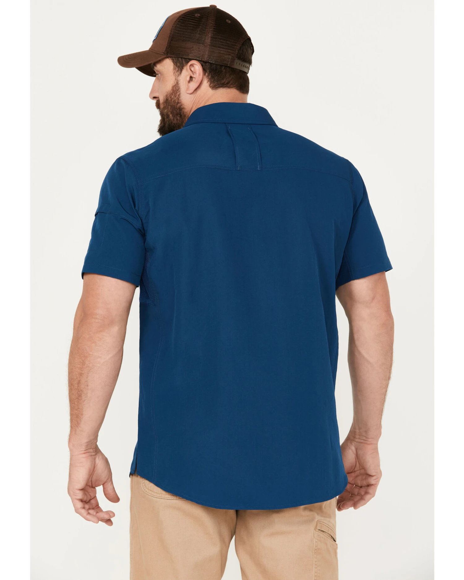 Brothers & Sons Men's Sun Short Sleeve Button-Down Western Shirt 4 Brothers & Sons Men's Sun Short Sleeve Button-Down Western Shirt - Image 2