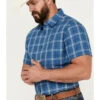 Brothers & Sons Men's Cordell Plaid Print Short Sleeve Button-Down Western Shirt 1 Brothers & Sons Men's Cordell Plaid Print Short Sleeve Button-Down Western Shirt -Boot Barn 2000385996 401 P4