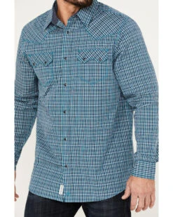 Moonshine Spirit Men's Free Bird Plaid Print Long Sleeve Western Snap Shirt 8 Moonshine Spirit Men's Free Bird Plaid Print Long Sleeve Western Snap Shirt -Boot Barn 2000386069 410 P3
