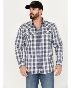 Moonshine Spirit Men's Rattler Plaid Print Long Sleeve Western Snap Shirt 8 Moonshine Spirit Men's Rattler Plaid Print Long Sleeve Western Snap Shirt -Boot Barn 2000386083 410 P1
