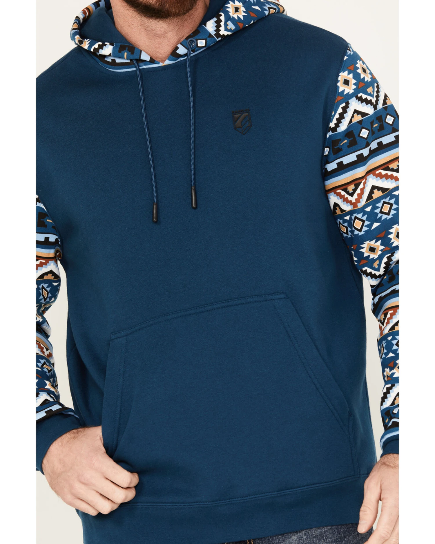 RANK 45 Men's Southwestern Hooded Sweatshirt 6 RANK 45 Men's Southwestern Hooded Sweatshirt - Image 4