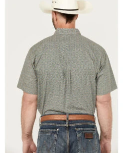 Cinch Men's Medallion Print Short Sleeve Button-Down Western Shirt 8 Cinch Men's Medallion Print Short Sleeve Button-Down Western Shirt -Boot Barn 2000386933 900 P4