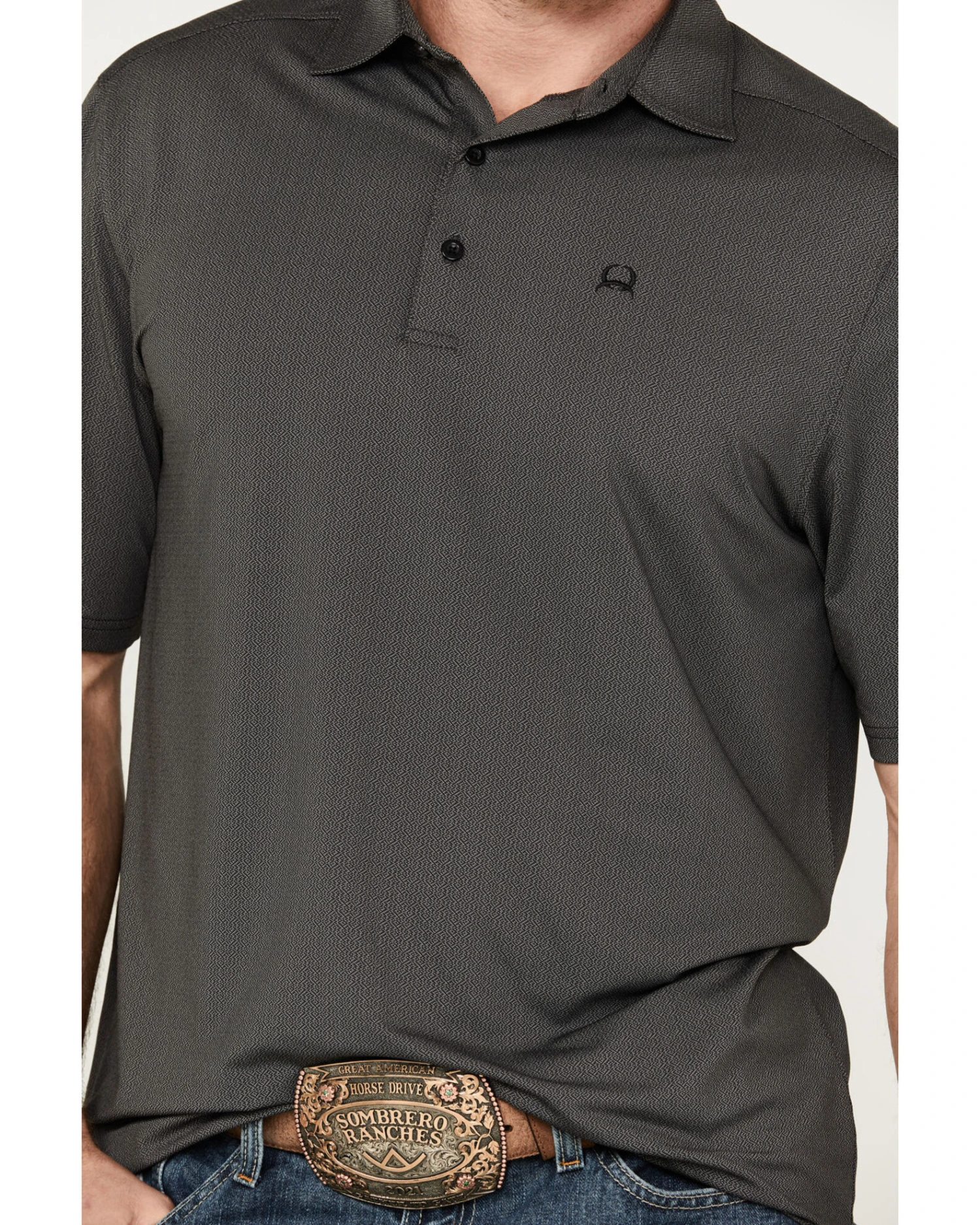 Cinch Men's Solid Polo 5 Cinch Men's Solid Polo - Image 3