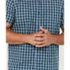 Brothers & Sons Men's Rockport Plaid Short Sleeve Button-Down Western Shirt 1 Brothers & Sons Men's Rockport Plaid Short Sleeve Button-Down Western Shirt -Boot Barn 2000389187 401 P3