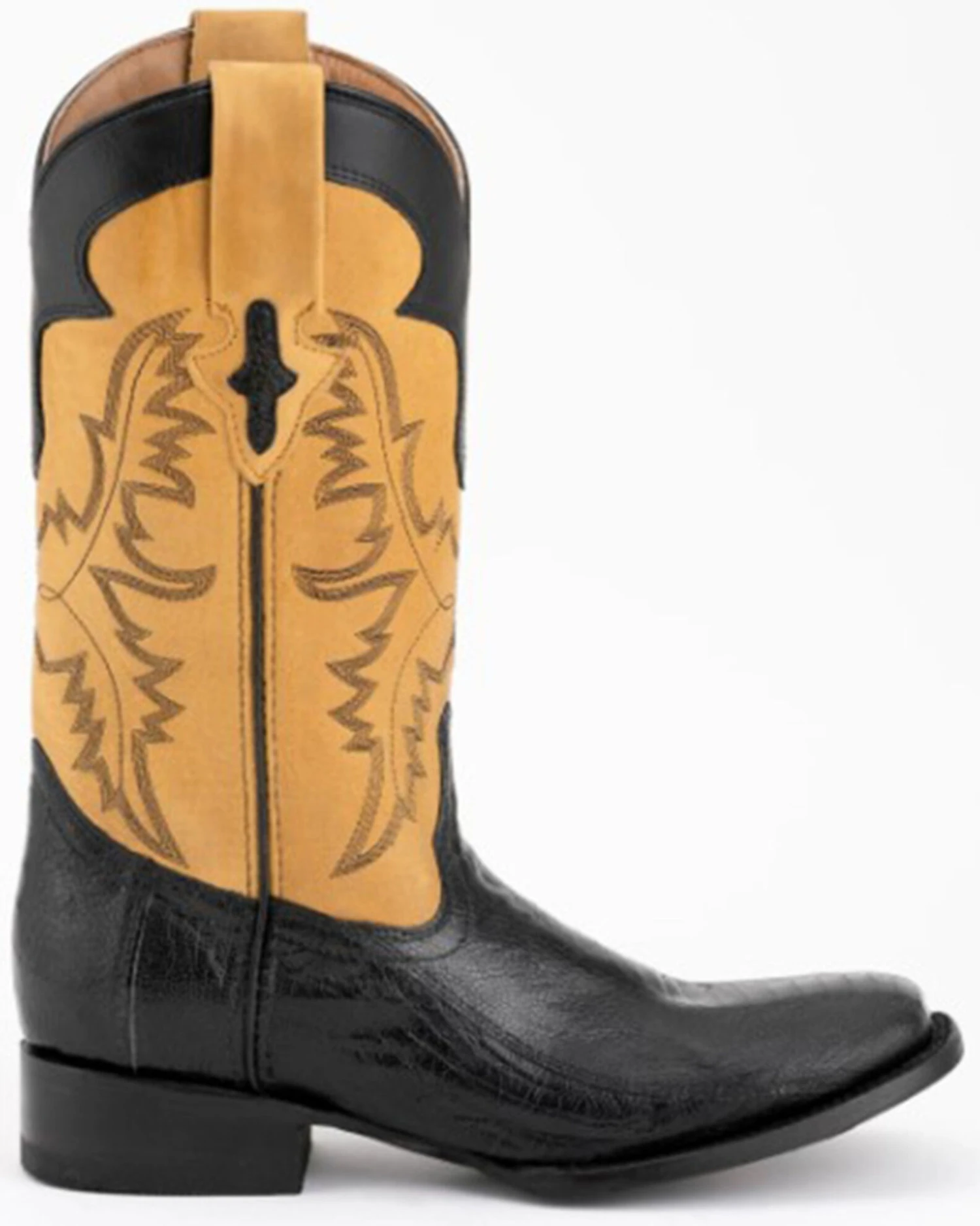 Ferrini Men's Nash Exotic Ostrich Leg Western Boots - Square Toe 4 Ferrini Men's Nash Exotic Ostrich Leg Western Boots - Square Toe - Image 2