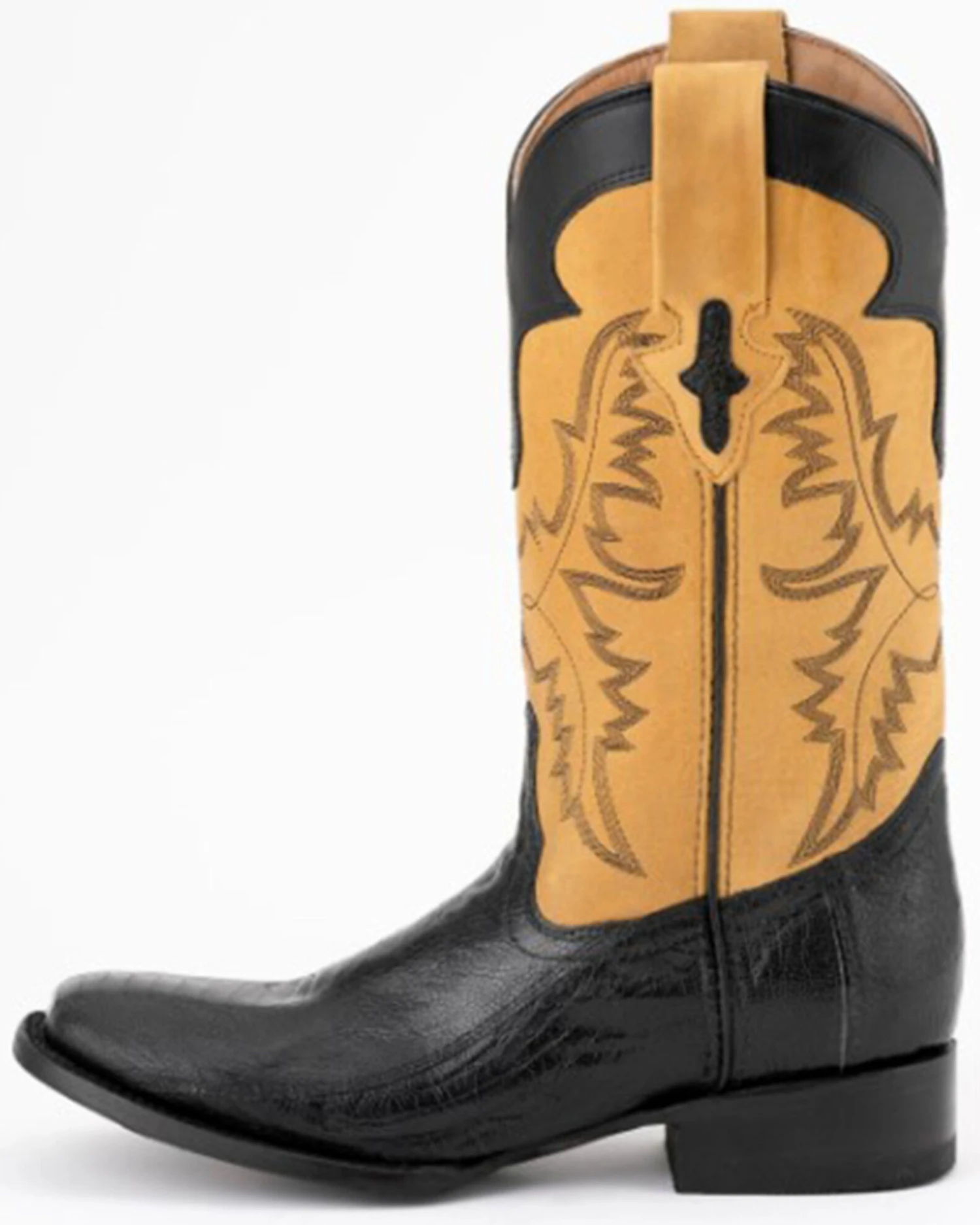 Ferrini Men's Nash Exotic Ostrich Leg Western Boots - Square Toe 5 Ferrini Men's Nash Exotic Ostrich Leg Western Boots - Square Toe - Image 3