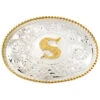 Montana Silversmiths Initial S Western Buckle 1 Montana Silversmiths Initial S Western Buckle -Boot Barn 290420 03 P1