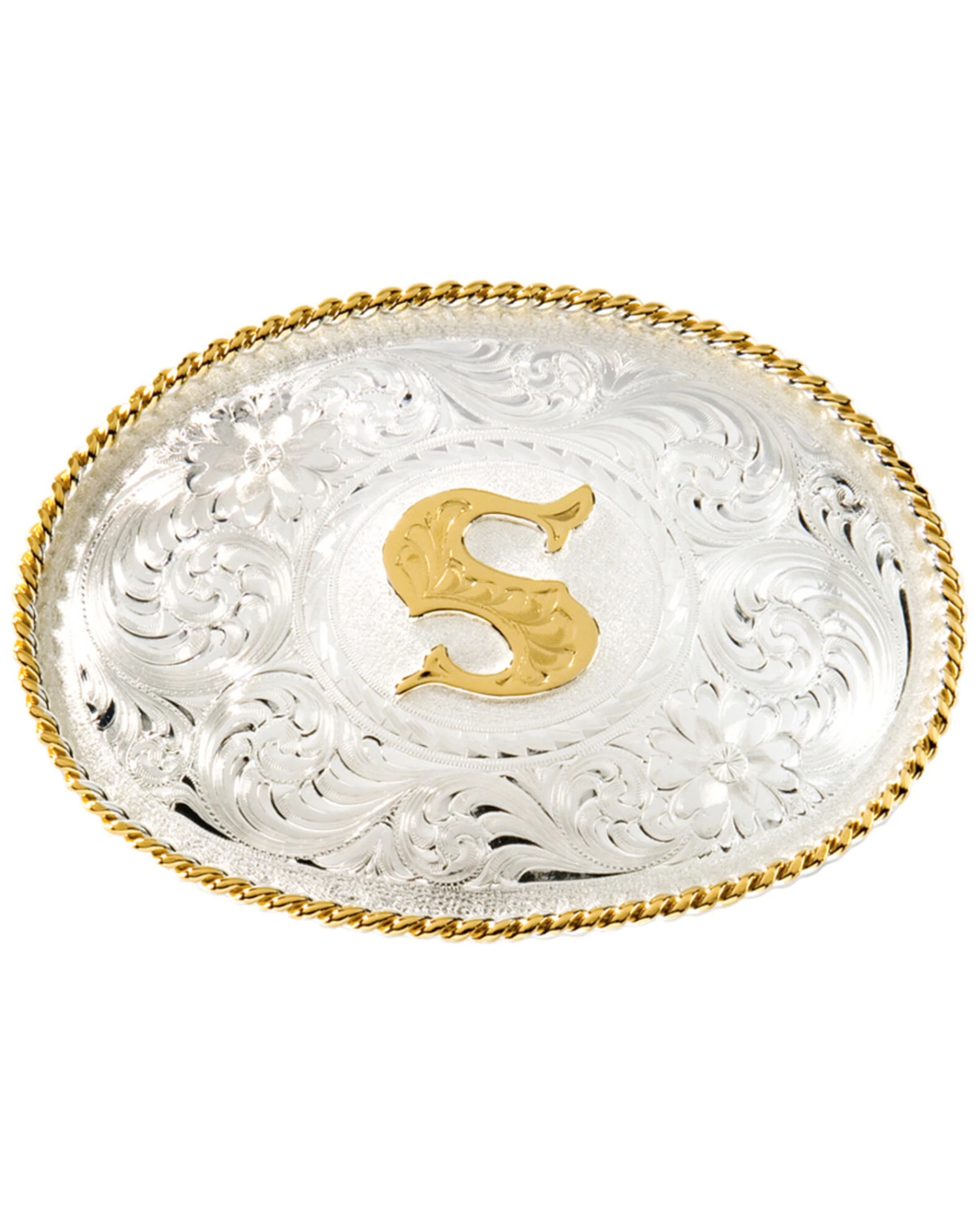 Montana Silversmiths Initial S Western Buckle 3 Montana Silversmiths Initial S Western Buckle